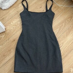 Zara pinstripe dress